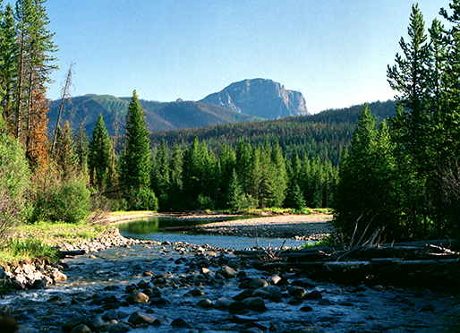 Absaroka Wilderness, Montana   August 1 -10, 1989
