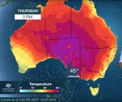 Two Updates: Australia Heat and Pentagon Warning