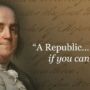 “A republic, if you can keep it.”